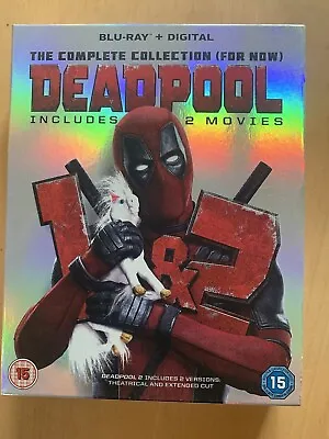 Deadpool Movie/Film Season Series 1-2 Double Pack Blu-Ray Box Set UK • £1.89