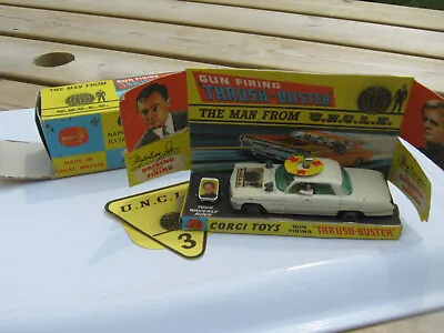 Corgi  497  Man From Uncle Complete Set All Original In Age Worn Box As Shown • $212.23