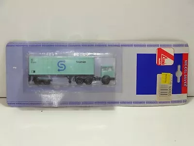 LIMA MERCEDES BENZ SEATRAIN CONTAINER TRUCK (372) Plastic 1/87 HO • £27