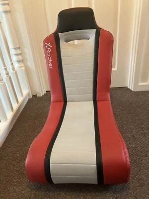 £32 • Buy Red X Rocker Gaming Chair Fortnite Xbox PlayStation Autism Children Kids Sensory