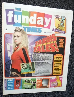 £11.99 • Buy The Funday Times Newspaper Supplement 3 Apr 2005 Doctor Who Billie Piper Cover