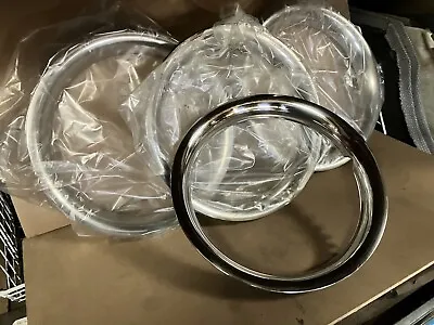 VW Splitscreen & Bay Window Camper / Bus Stainless Steel Beauty Rings. 14” Set 4 • $124.34