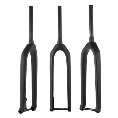 $110.92 • Buy 29er Tapered Full Carbon Rigid Fork 29  110x15mm Boost MTB Mountain Bike Forks
