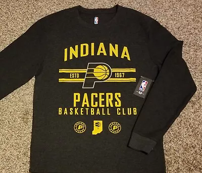 Indiana Pacers Adult Large Long-sleeve NBA Shirt! New With $35 Tags! • $14.99