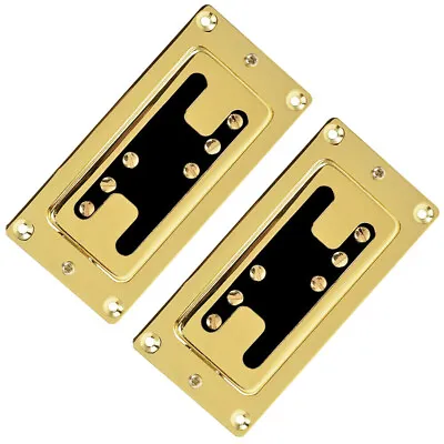 Rickenbacker Electric Guitar Pickups Humbucker Set Neck Bridge Guitar Parts Gold • $24.99