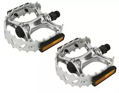 Absolute Bicycle Pedals Vp-747 Alloy In Chrome Compatible With 9/16 Crank. • $30.99