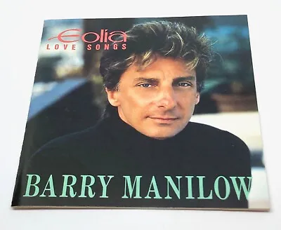£17.99 • Buy Barry Manilow Eolia Love Songs CD Japan Only Release