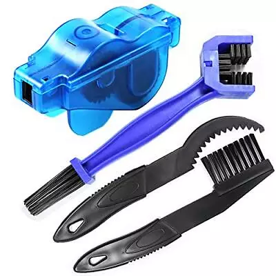 4 Pcs Bike Chain Cleaner Tool Maintenance Cleaning Brush Kit For Bike Motorcycle • $12.64