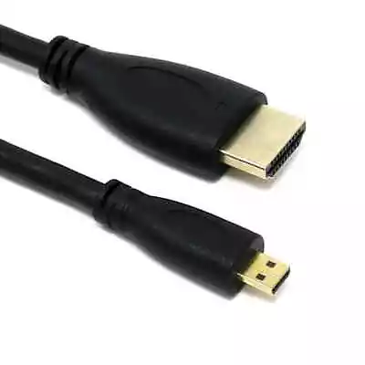 Micro HDMI (type D) To HDMI (type A) 2 M Cable For Raspberry Pi 4 • $8.49