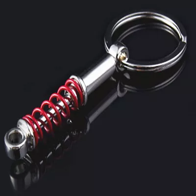 Creative Red Metal Key Chain Ring Keyfob Car Keyring Keychain Accessories Gift • $5.87