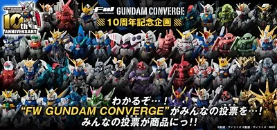 FW Gundam Converge Figures Shokugan Gashapon New Sealed Bag Singles Bandai  • $25