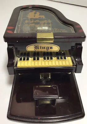 Miniature Grand Piano Music Box “Kings” • $15