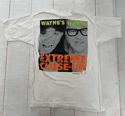 Vintage 1990s Waynes World Saturday Night Live T-Shirt Single Stitch SNL RARE • $89.99