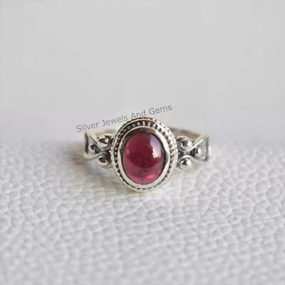 Garnet Ring Promise January Birthstone Jewelry FreeShip • $29.69