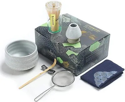 $75.99 • Buy Japanese Tea Set Matcha Whisk Set Matcha Bowl Bamboo Matcha Whisk (chasen) Scoop