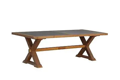 $1350 • Buy Alexandria 6 Seater Pine & Concrete Dining Table 180 X 95 X 77cm