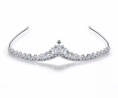 Bridal Wedding Princess Elegant Tiara Headband High Quality Crystals With Box • £38.40
