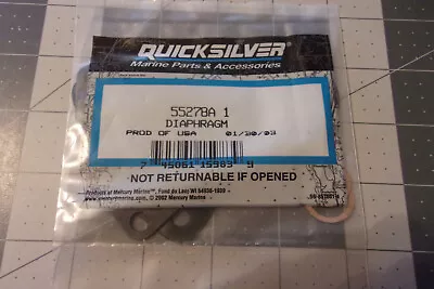 Mercury Quicksilver 55278A1 Diaphragm Kit 402 1150 1350 1400 1500 • $11.99