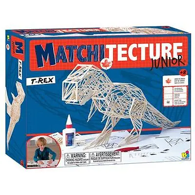 £20.45 • Buy Matchitecture T-Rex Junior Matchstick Model Kit 6801