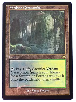 MTG Verdant Catacombs - Modern Horizons 2 [Etched Foil] [Retro] NM- • $21.53