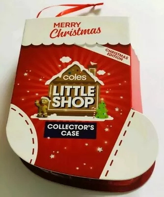 Coles Little Shop Christmas Edition Folder MINT Condition  • $10