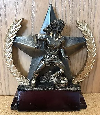 $11.99 • Buy Soccer Trophy - Female - Free Engraving
