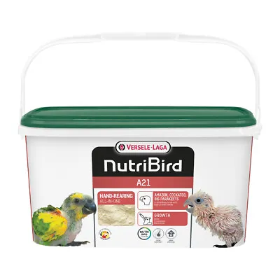 NutriBird A21 High Protein Hand Rearing Food For Baby Birds 3kg • £49.99