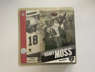 McFarlane NFL Series 11 Randy Moss Oakland Raiders Action Figure New In Box  • $12