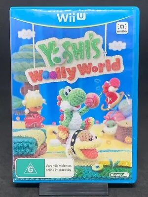 Yoshi's Woolly World Nintendo Wii U PAL No Manual • $28.50