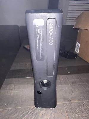 Xbox 360 S Slim Black Console Only Model 1439 For Parts Or Repair Red Ring • $19.99