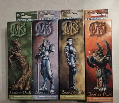4 2001 Wizkids Mage Knight Booster Packs Factory Sealed WZK200 • $49.99