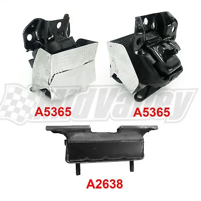 07-14 Motor & Trans Mount 3PC For Cadillac Escalade Chevrolet GMC Tahoe 6.2L 4WD • $45.99