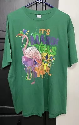 It’s Mardi Gras Yall T-shirt Size2X • $9.99