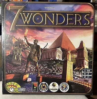7 Wonders  Board Game Strategy New NIB  New And Sealed • £25.69