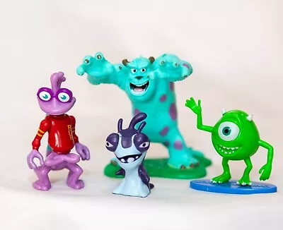 Disney Pixar Monsters Inc Figure Play Set Cake Topper Sulley Randall Mike • $16.69