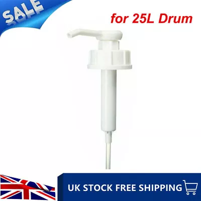 Manual Dispenser Pump For Most 25L Drum 25 Litre Containers • £12.89