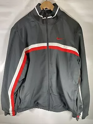 Nike Dri Fit Mens Jacket L Charcoal Grey • $12.22