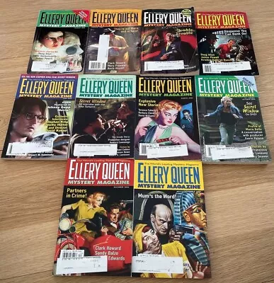 Ellery Queen Mystery Magazine Full Year 2004 10 Issues • $19.53