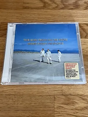 Manic Street Preachers This Is My Truth Tell Me Yours Ltd Ed. Embossed CD + Book • £2.99