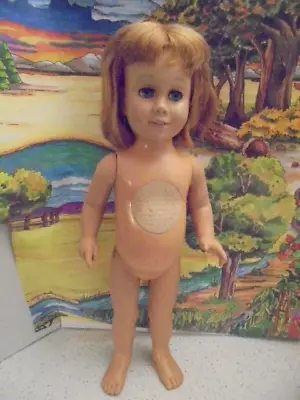 Vintage 1960 #3 Mattel Blonde Chatty Cathy Doll • $22