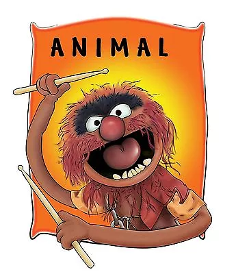 Muppets Animal # 10 - 8 X 10 T Shirt Iron On Transfer - • $4