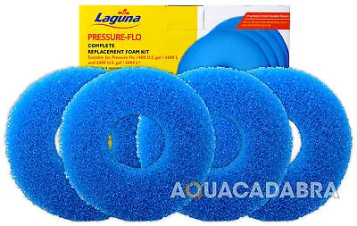 Laguna Pressure Flo 5000 6000 Filter Foam Kit Set PT1736 Fish Pond PF5000 PF6000 • £25.99