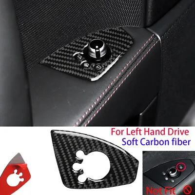 Carbon Fiber Door Switch Button Cover For Audi TT 8N 8J MK123 TTRS 2008-2014 LHD • $20.99