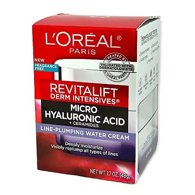 L'Oreal Revitalift Derm Intensives Micro Hyaluronic Acid +Ceramides Cream 1.7oz • $14.95