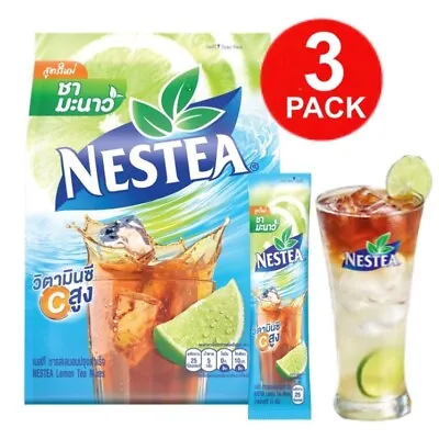 3X234G(13GX18Stick) Nestle Nestea Ice Tea Premix Lemon Powder Instant Drink • $63