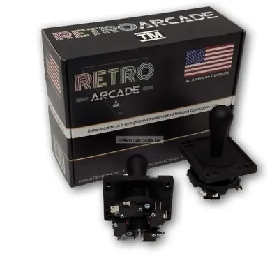 New Competition Style Retro Arcade Joystick Black 8 Way Play By RetroArcade.us • $11.01