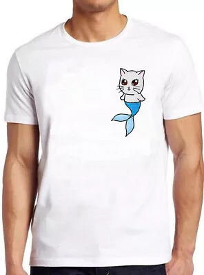 Meowmaid Cat Mermaid Cute Meme Funny Vintage Style Cult Gift Tee T Shirt M648 • £6.35