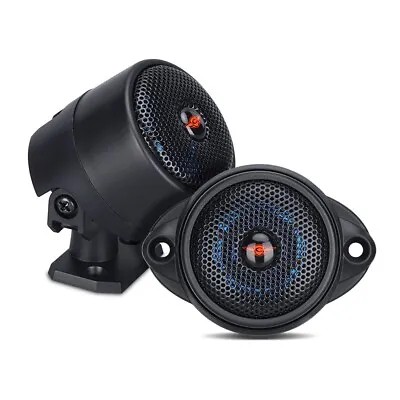 CADENCE 0.5  Car Audio Tweeters QR15T Polymer Dome 260W 3-Way Mounting Pair • $17.99