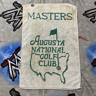 The Masters Augusta National Golf Club Golf Towel 16  X 23  • $19.99