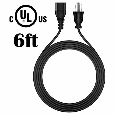UL 6ft AC Power Cord Cable Lead For QSC KS112 KS118 KW152 Powered Subwoofer Plug • $13.98